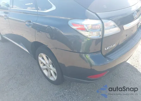 2010 Lexus Rx 350 z USA, uszkodzony, nr VIN JTJBK1BA1A2406256